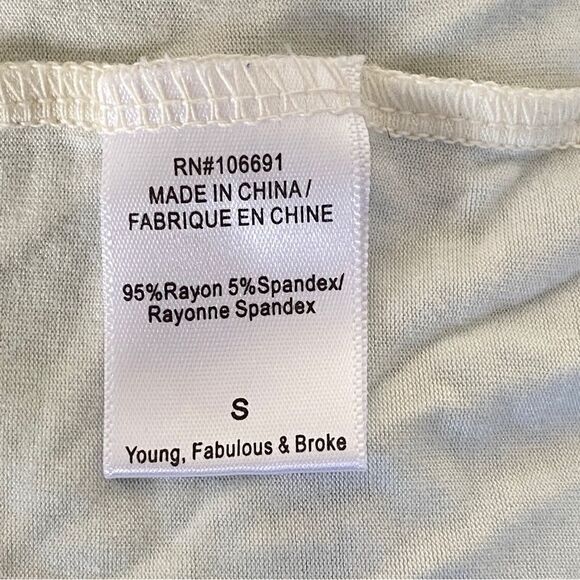 Young Fabulous & Broke YFB Lexie Halter Maxi Dress Sz S NWT - Picture 12 of 16